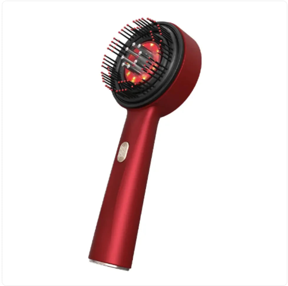 Electric Scalp Massage Comb with Red Light Therapy